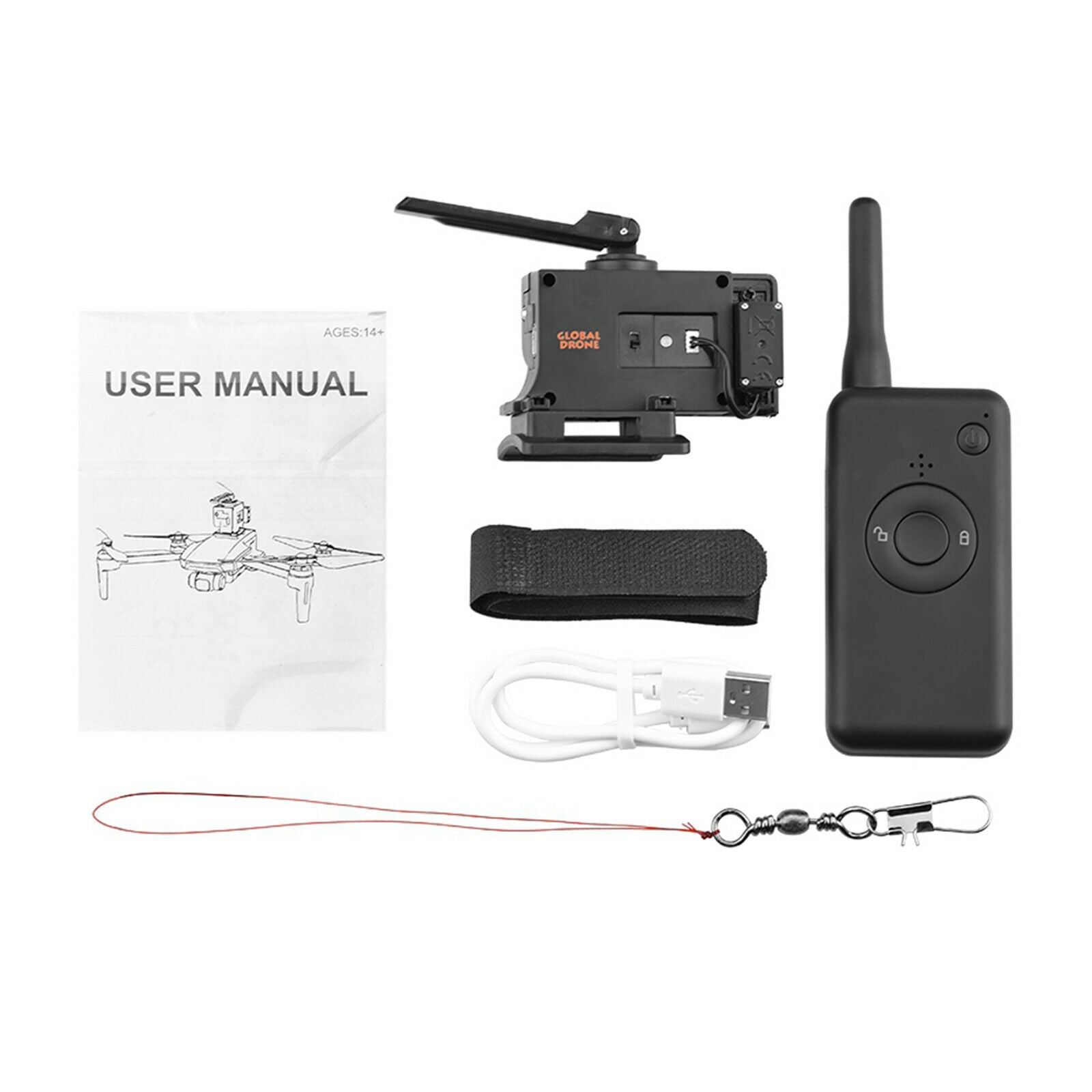 Air Drop Release Dropper Device Kit for DJI Mavic Phantom 3 4 for Bait Hook