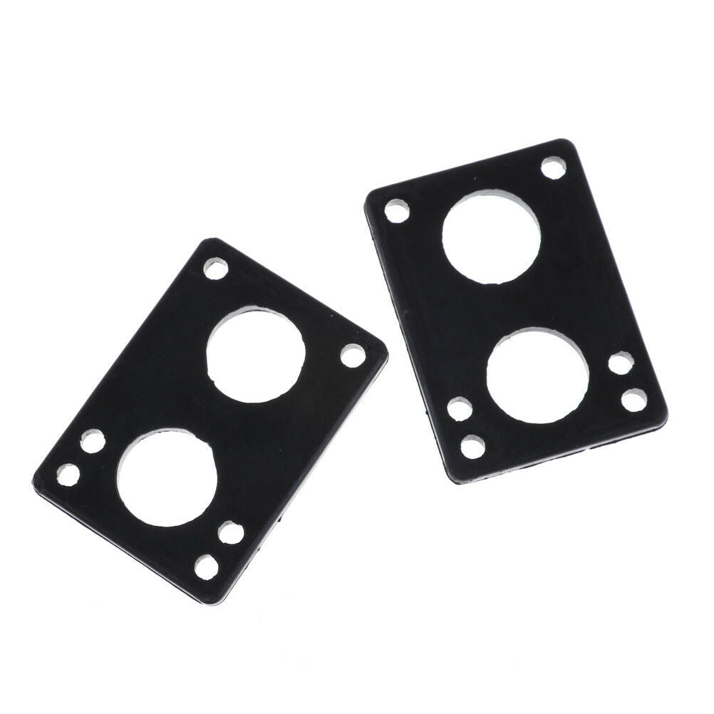 2pcs 0.24"/6mm Soft Skateboard Riser Shock Pads Longboard Shock pads Supp.l8