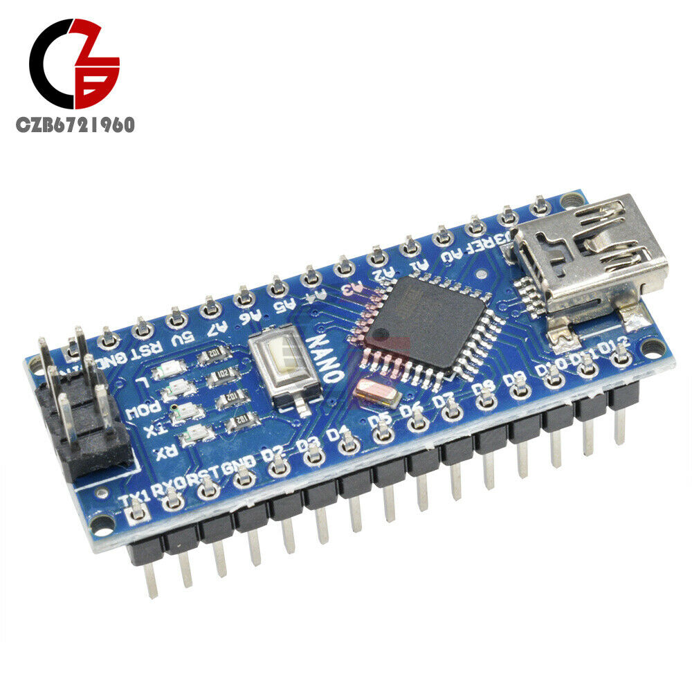 5PCS 5V 16MHz Nano V3.0 Mini USB ATmega328P-AU Micro Controller CH340G Driver
