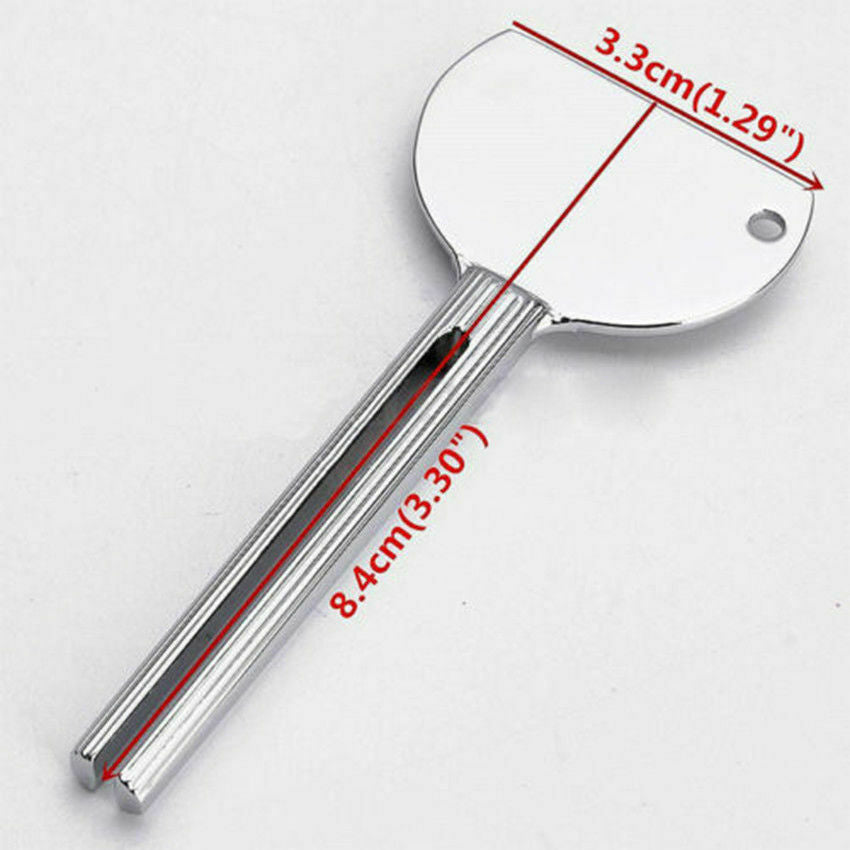 Stainless Steel Metal Tube U Shape Toothpaste Hair Dye Oil Paint Squeezer Gadget