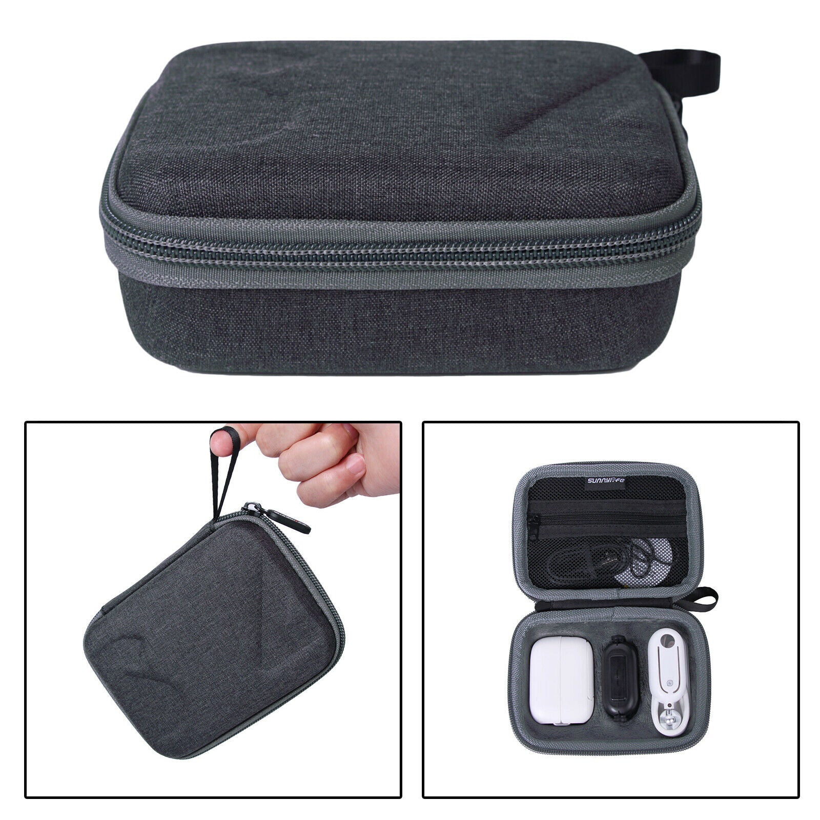 Carrying Case Protective Box for Insta360 GO 2 Accessories Black Gifts
