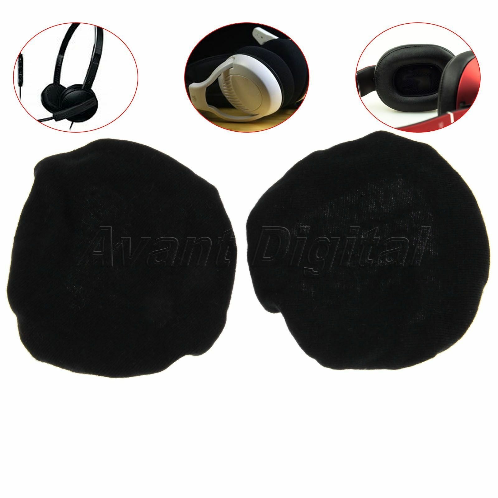 Headphone Earphone Ear Pads Dustproof Cover Headset Cushion Dust Guard Dust Cap