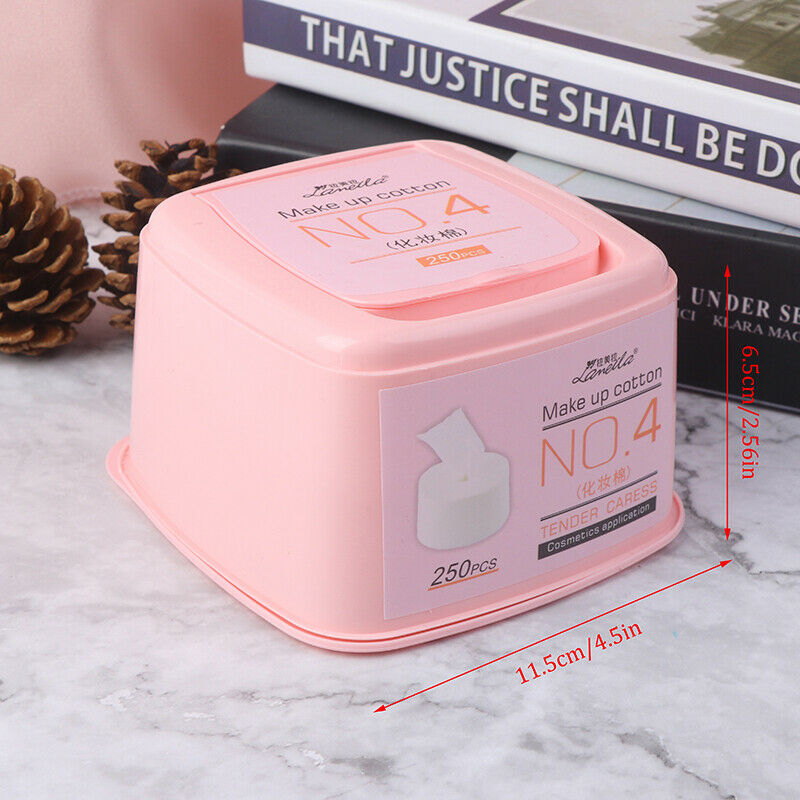 250Pcs/box Wipes Facial Clean Paper Cotton Pad Makeup Remover Pads Towelet DD