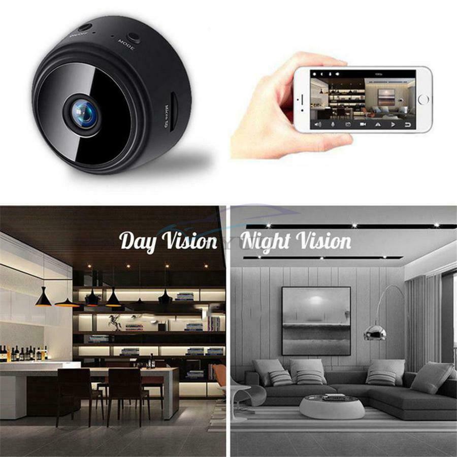 150° USB A9 Night Vision 1080P Sports Camera Support  Windows IOS Android System