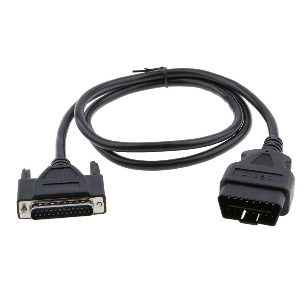 DB25 25Pin to 16 Pin OBD II Car Auto Diagnostic Adapter Converter Cable