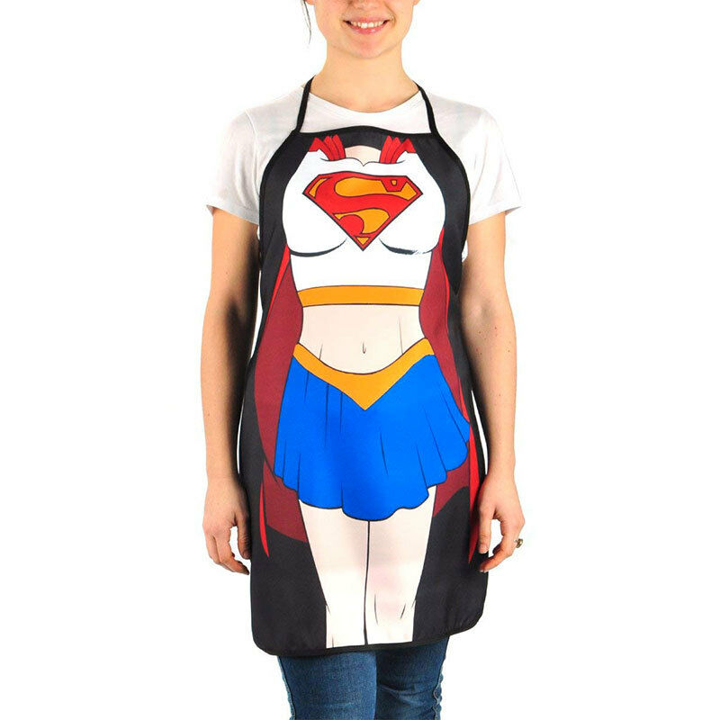Kitchen Apron Print Digital Great Hero - Version Superwoman - New