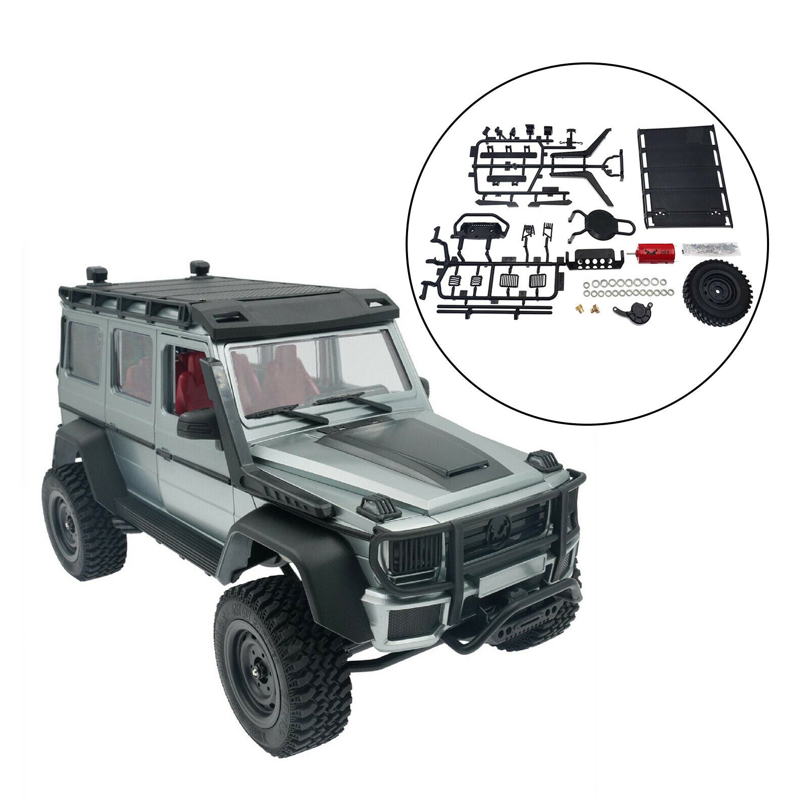 Metal Upgrades Roof Rack Parts for MN86 1:12 Scale RC Crawler Car DIY Accs
