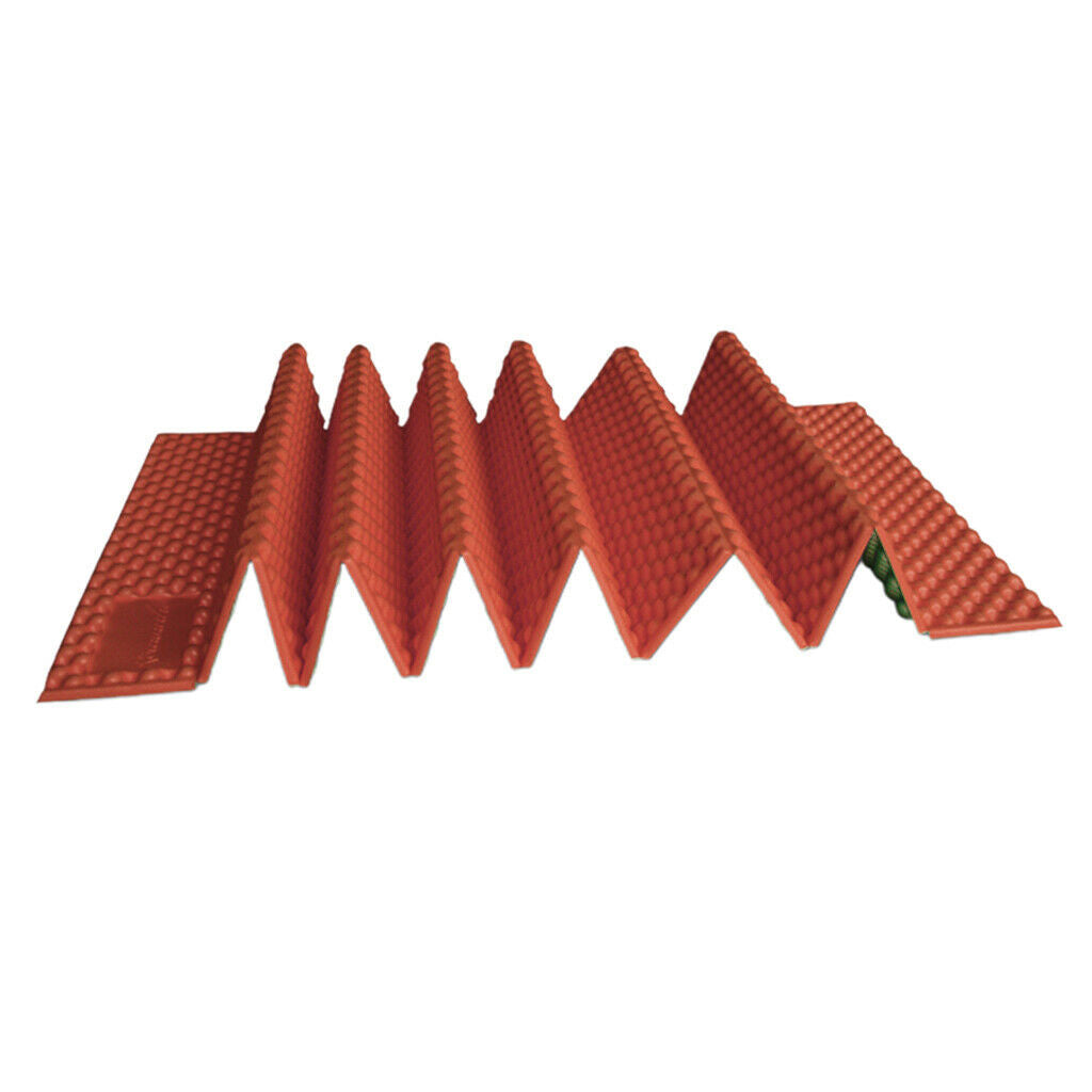 Sleeping Pad Full Mat Camping Mattres Compact Folding Sleeping Tent Orange