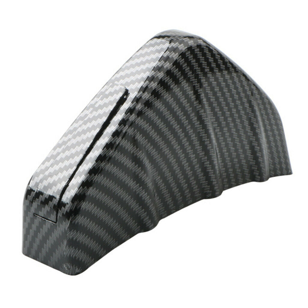 4pcs Black Car Rear Bumper Fins Spoiler Wing Lip Splitter Car Auto Accessories