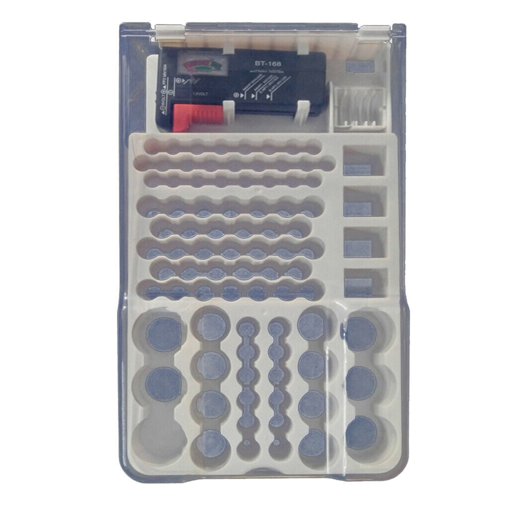 93 Battery Storage Organizer Holder Box  For AA/AAA/9V/C/D Batteries