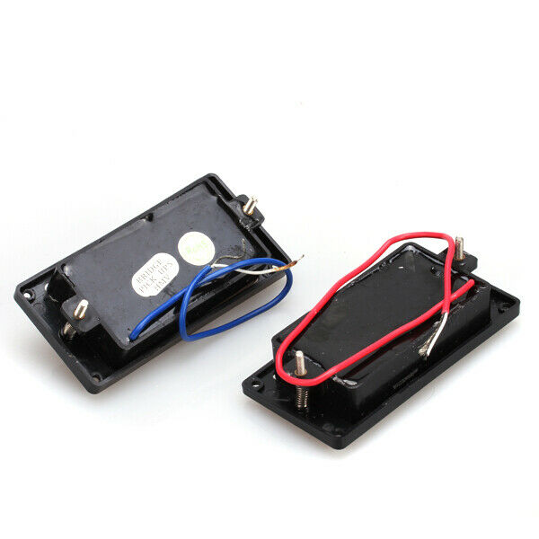 Black Sealed Humbucker Pickup Set+Circut Wiring 3 Box Pickup Selector for LP