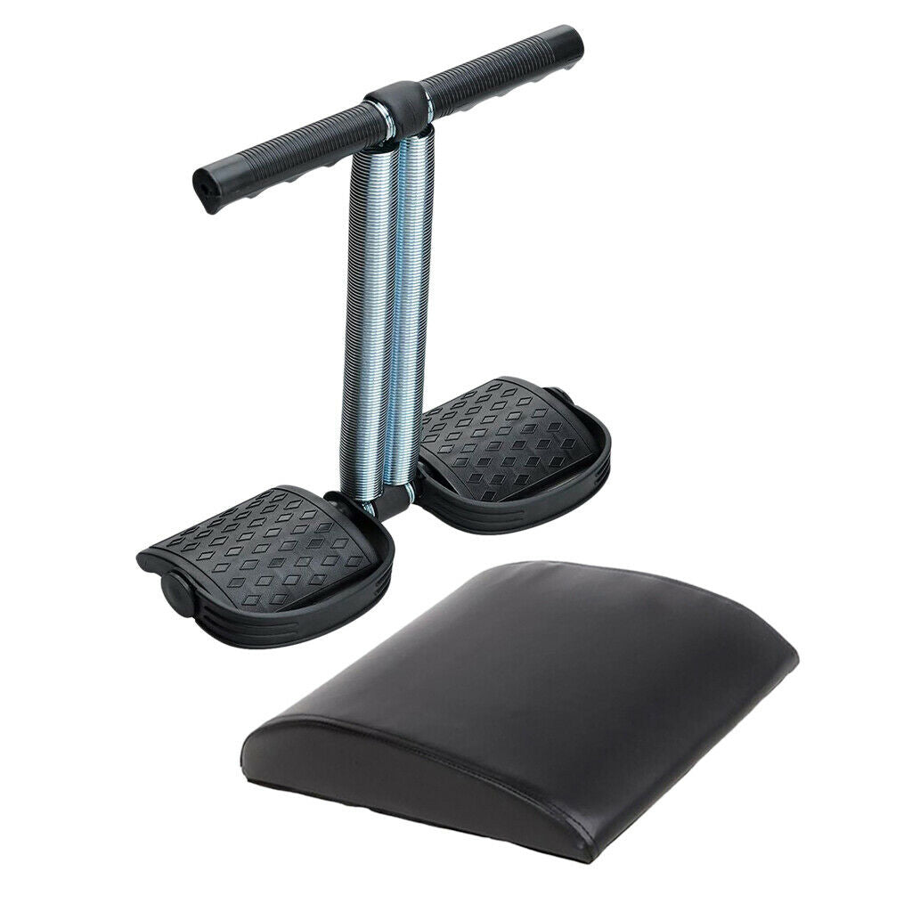 Sit Up Pull Rope Anti-Slip Foot Pedal Ab Mat Trainer Training Pad Fitness Gear