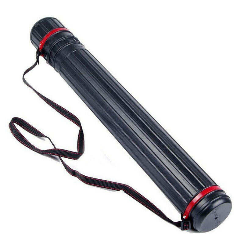 Archery Arrow Quiver Holder Case Back Shoulder Tube 63-105cm Length Extension