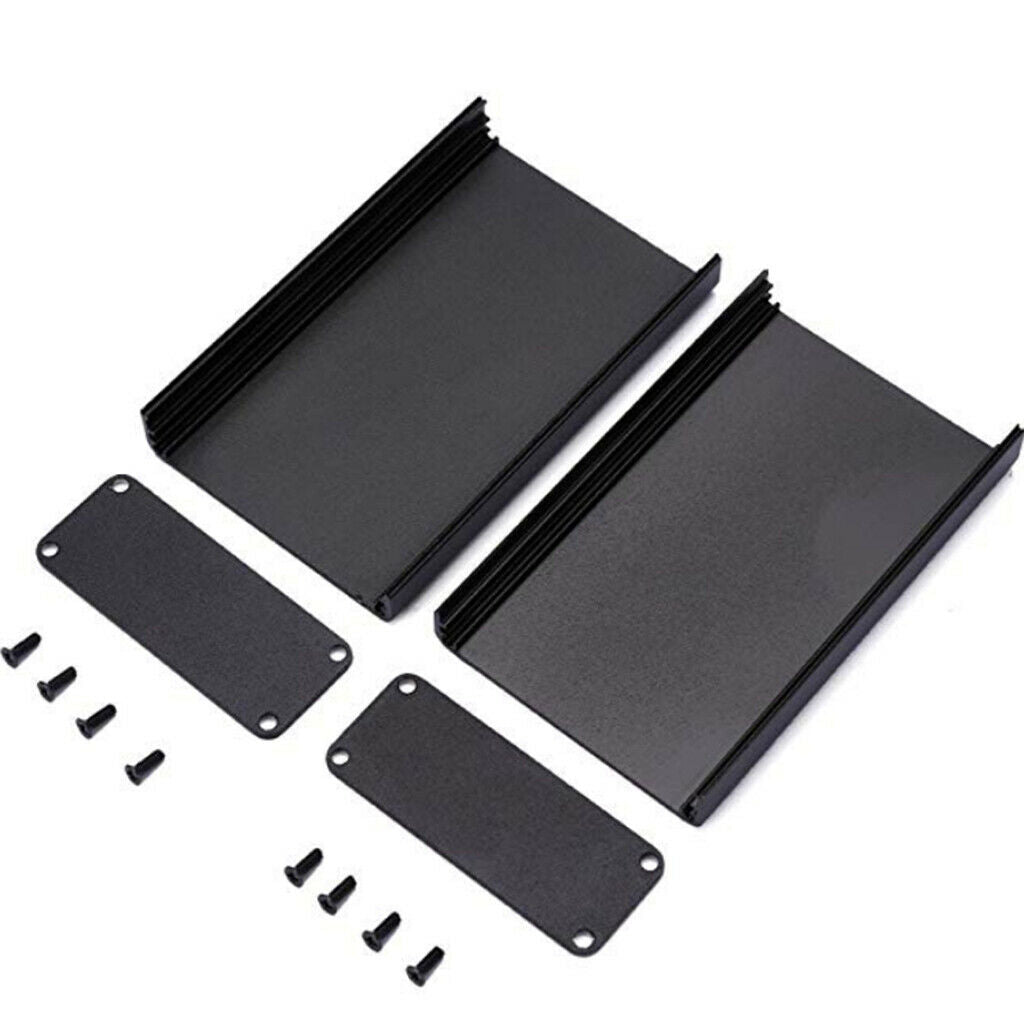 1 Pair of Aluminum Housing Empty Housing Circuit Boards Safety Electronics Power