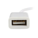 3.5mm Aux   To USB 2.0 Female Type A Cable, 150x18x10mm