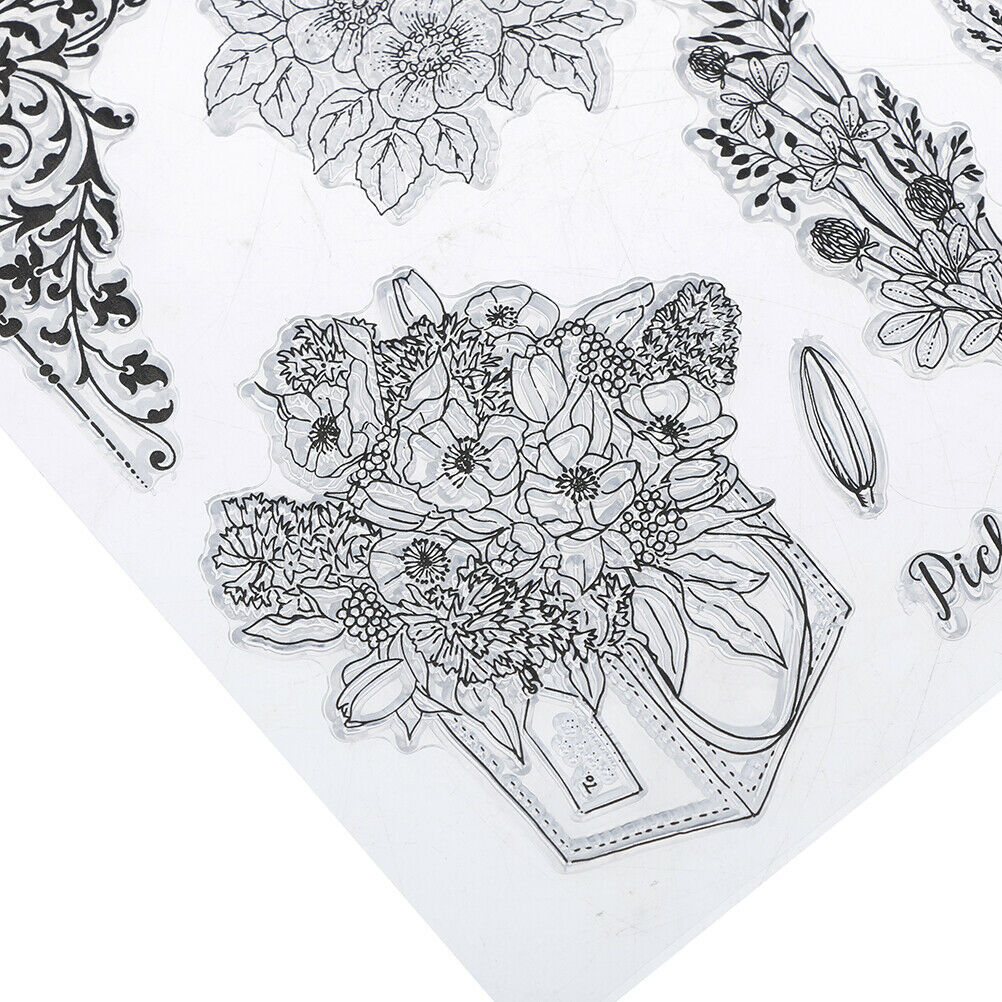 make you smile transparent clear silicone stamp for diy scrapbooking phot.l8