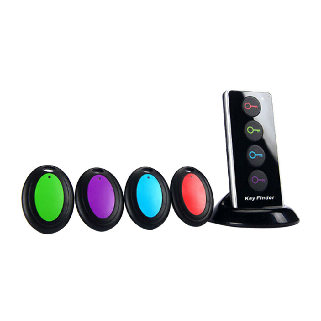 4 In 1 Indoor Wireless Key Finder Keys Caller Locator Pet Finder Alarm Kit