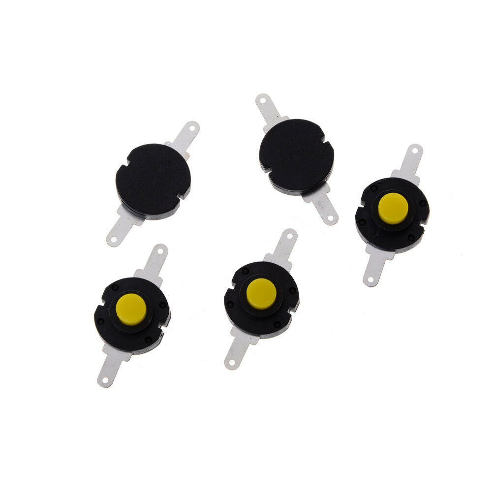 5Pcs Flashlight Switch Self-locking Round Twisted Switch DIY Electronic Switch