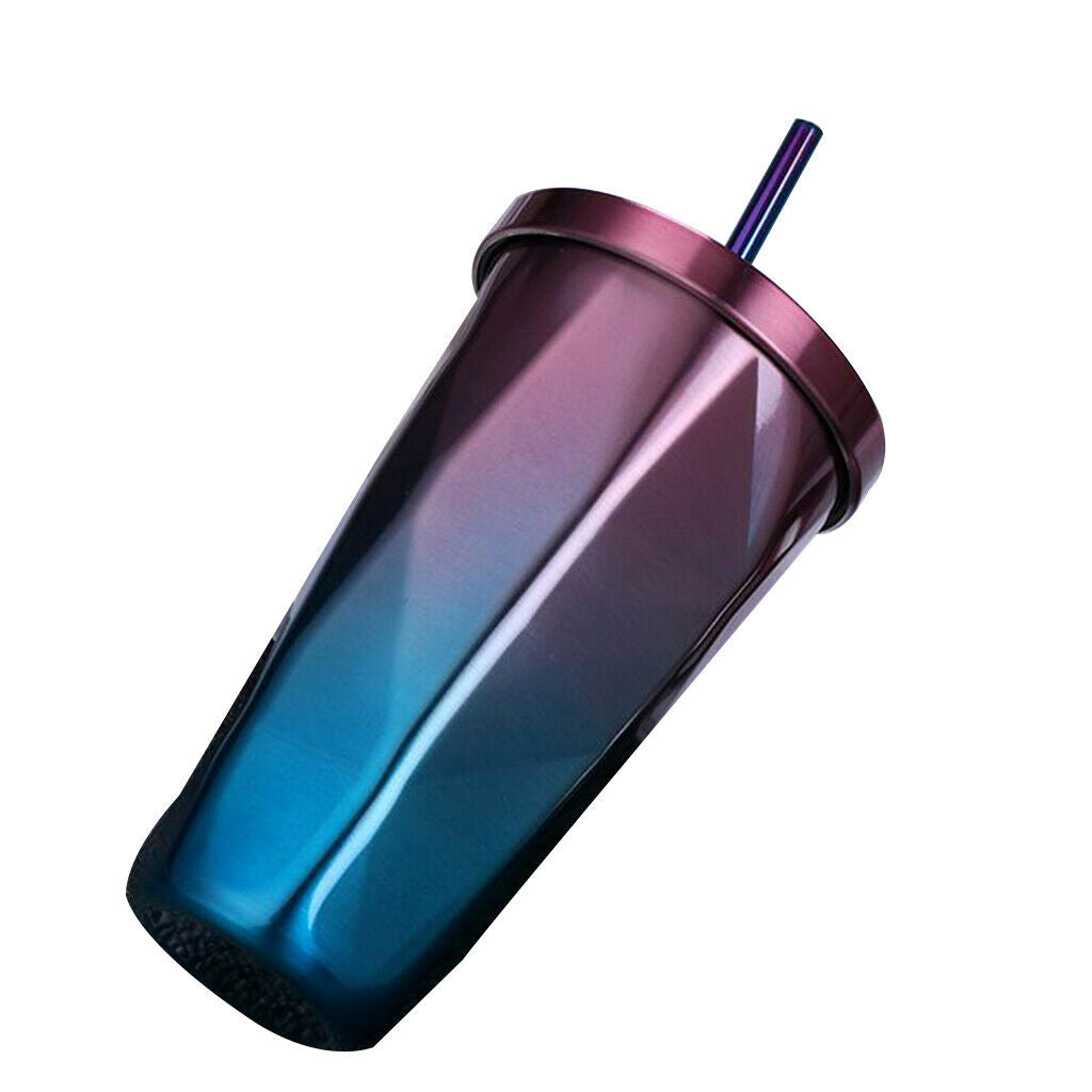 Vacuum Insulated Insulation Coffee Tumbler Cup Stainless Steel Thermal Mug A