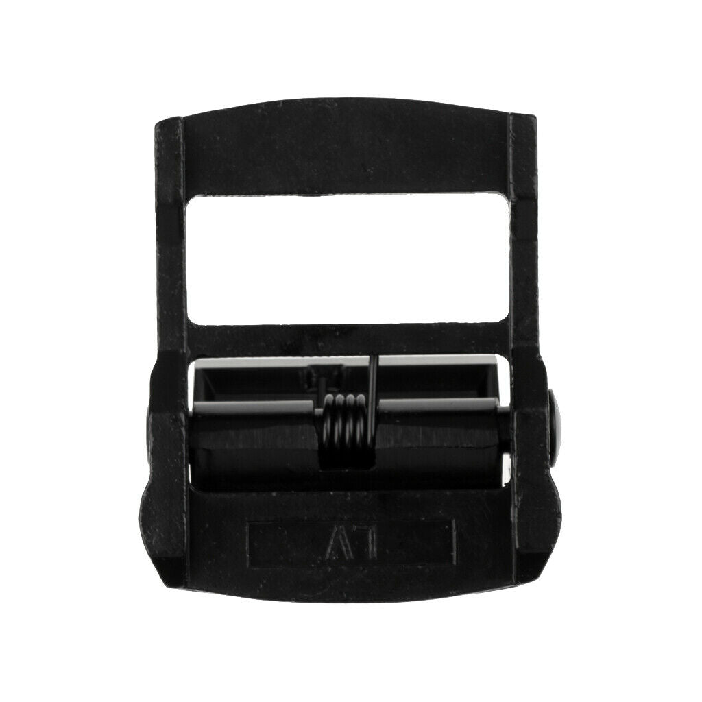 Lot 8 Tie Down Strap Buckle Free Diving Scuba Diving Belt Buckle 38mm Black