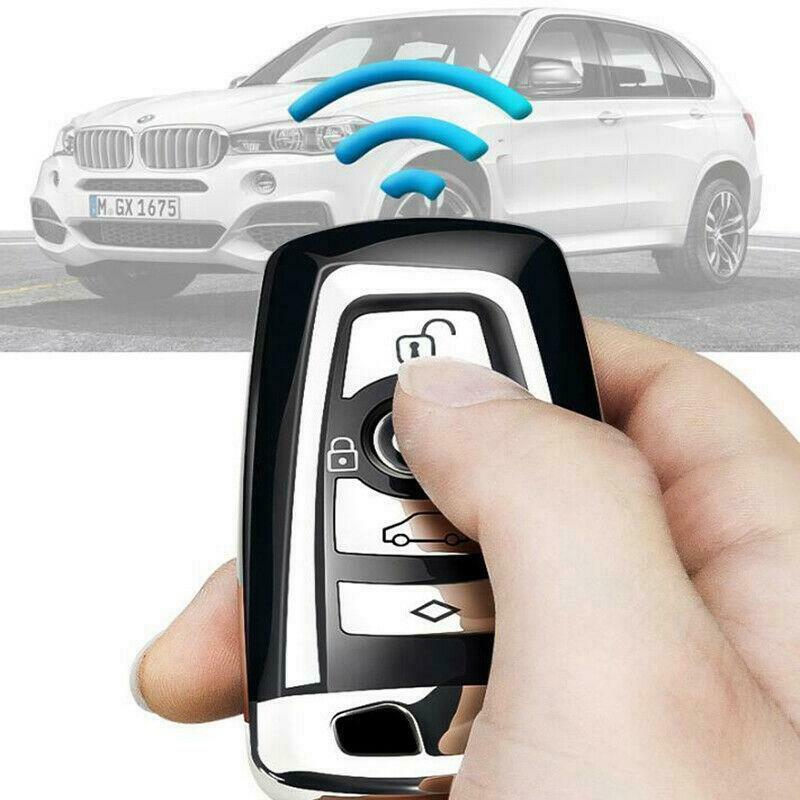 1x Soft Rubber TPU Key Cover Case Holder for BMW 1 2 3 4 5 6 7 Series M2 M3 M4