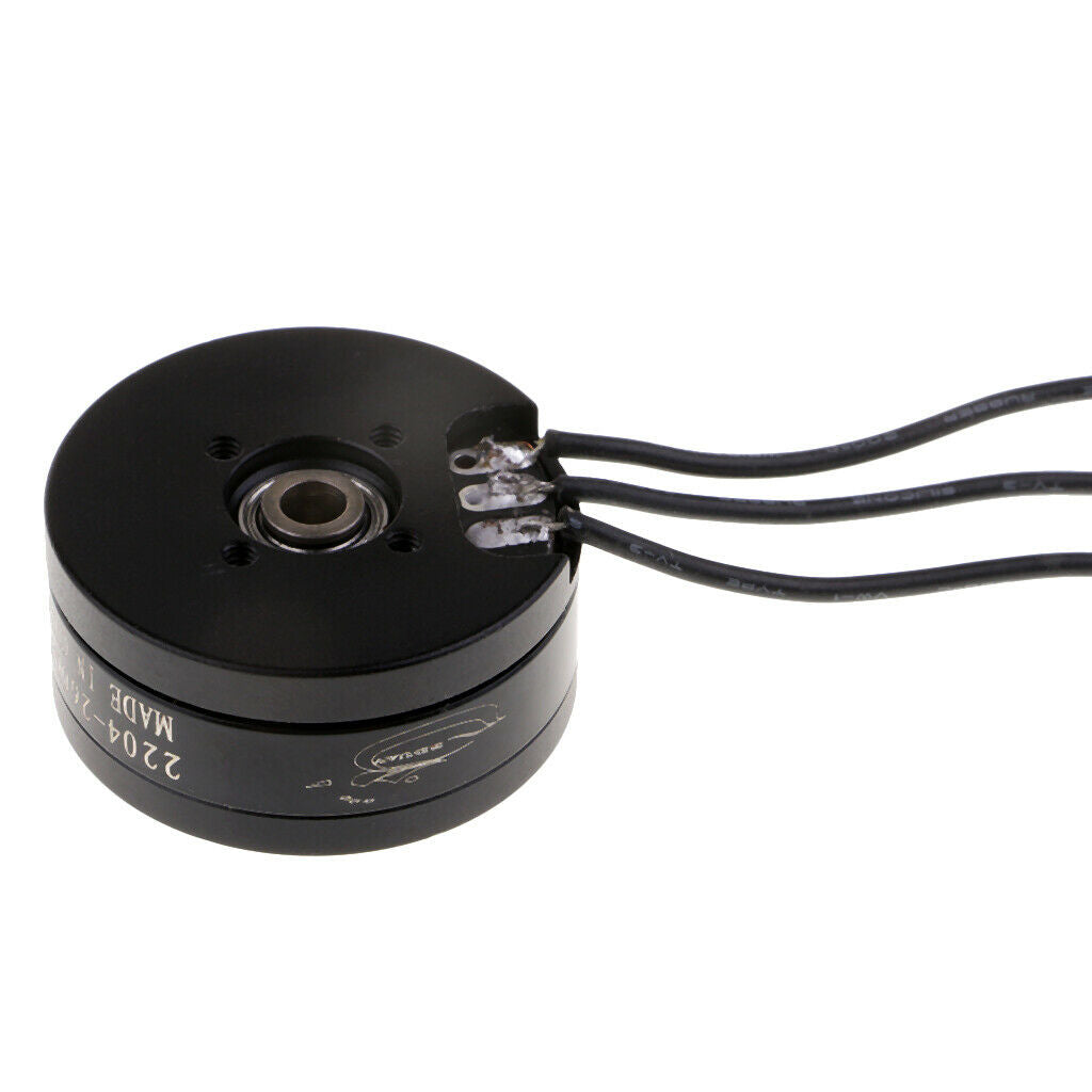 2pcs 260kv 80T Hollow Shaft Brushless Motor for   808 Camera RC Drone