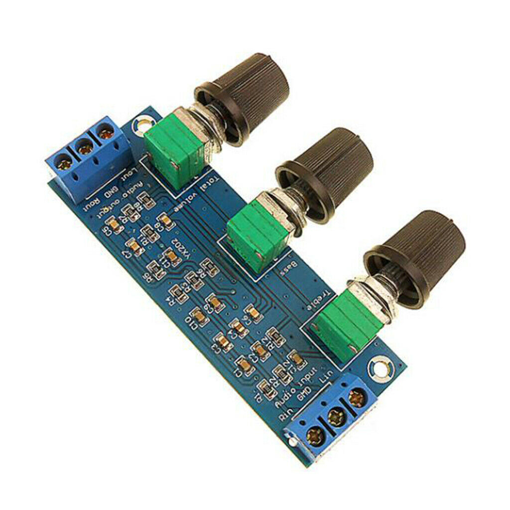 Amplifier Passive Tone Plate Volume Control Pre-amplifier HIFI Module YX202