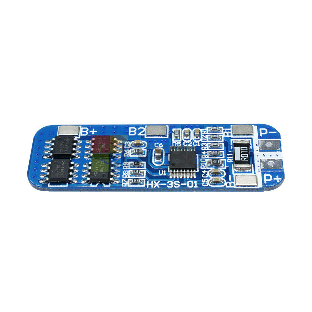 3S 10A 18650 Li-ion Lithium Battery Protection Board  3.7V  HX-35-01 BMS Charger