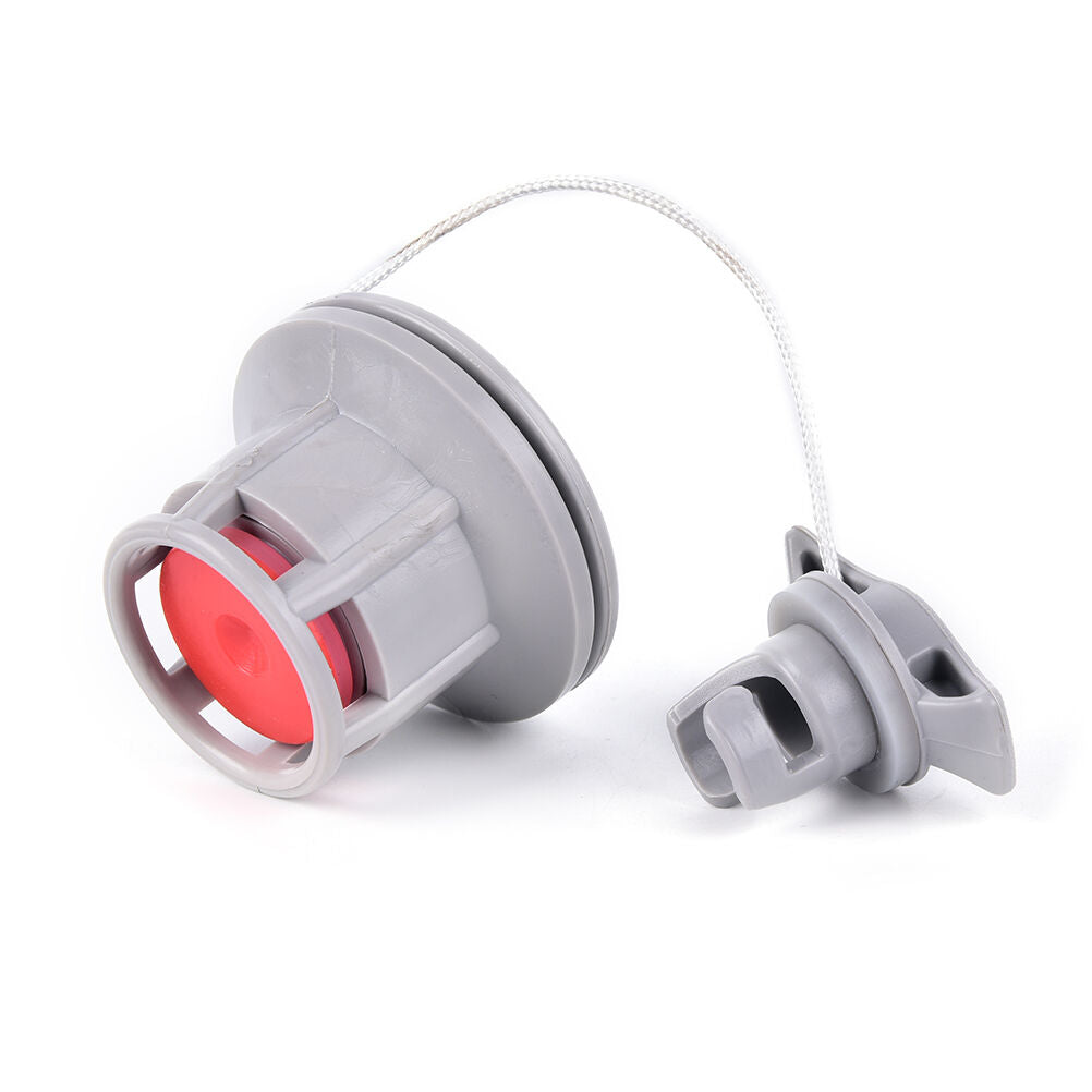 1x double seal 8-groove air valve for inflatable boat raft dinghy kayak canoADD