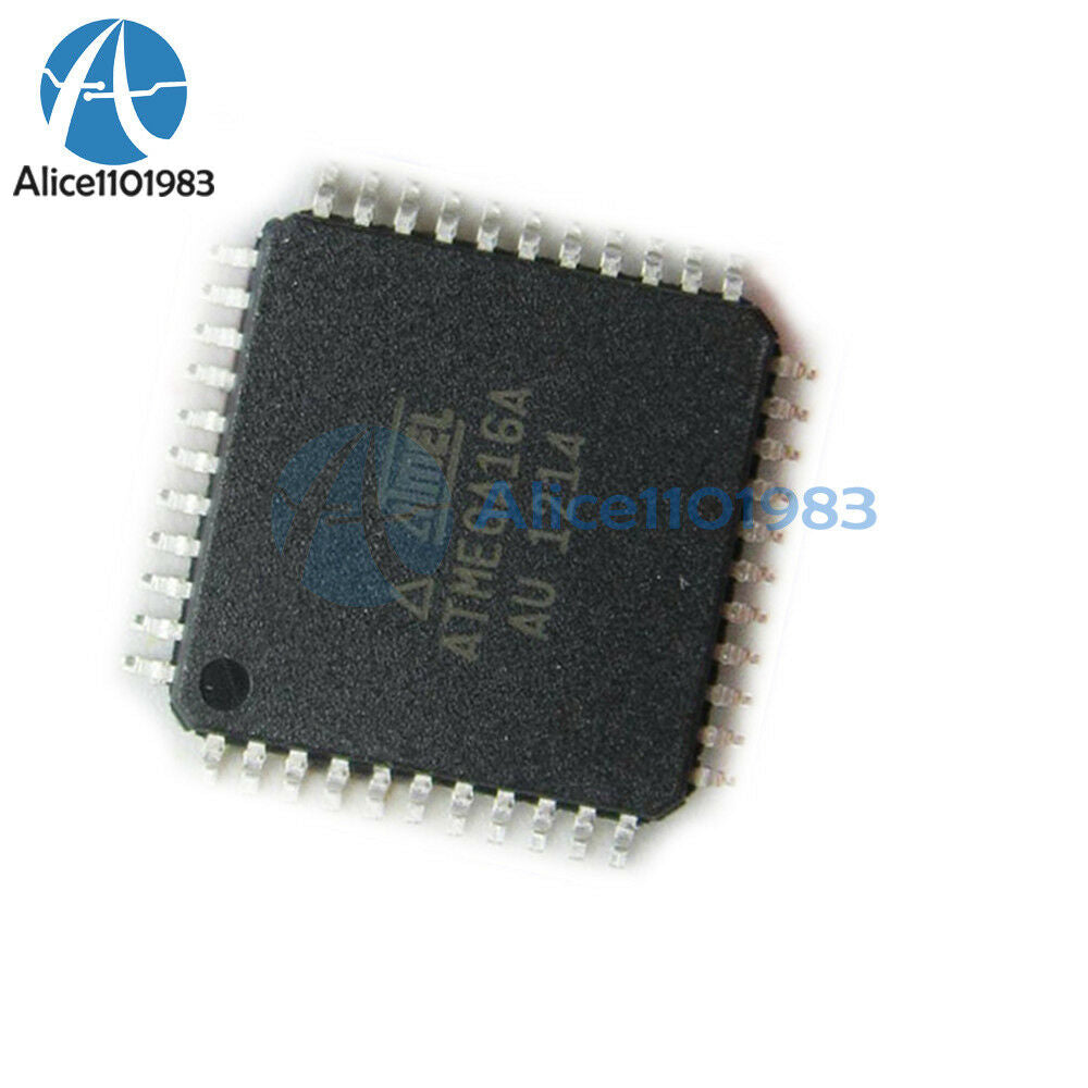 5PCS MCU IC ATMEL TQFP-44 ATMEGA16A-AU ATMEGA16A NEW
