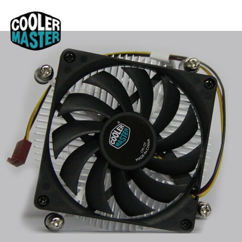 Cooler Master H115 MINI CPU Cooler with Low Noise 80mm Fan for MINI PC Box MotP8