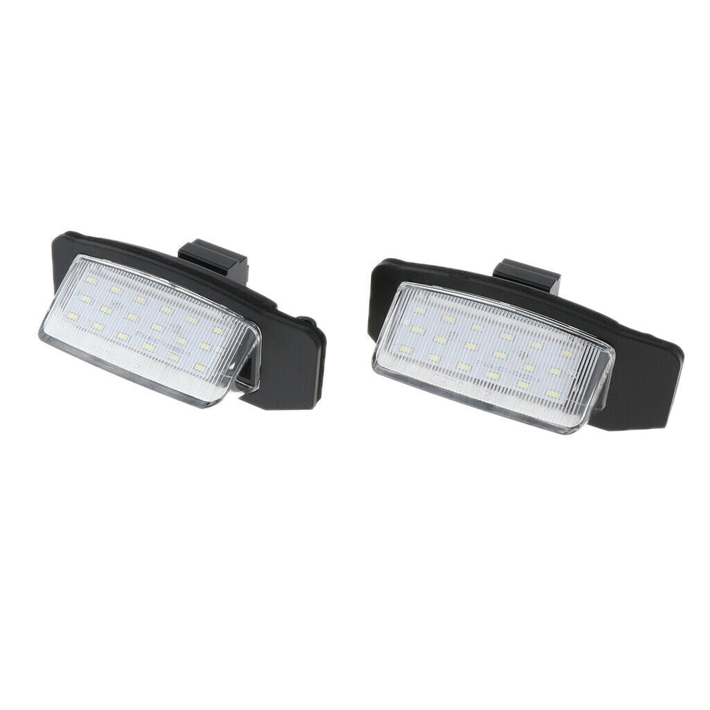 2pcs LED License Plate Light for   Outlander 2006-2012