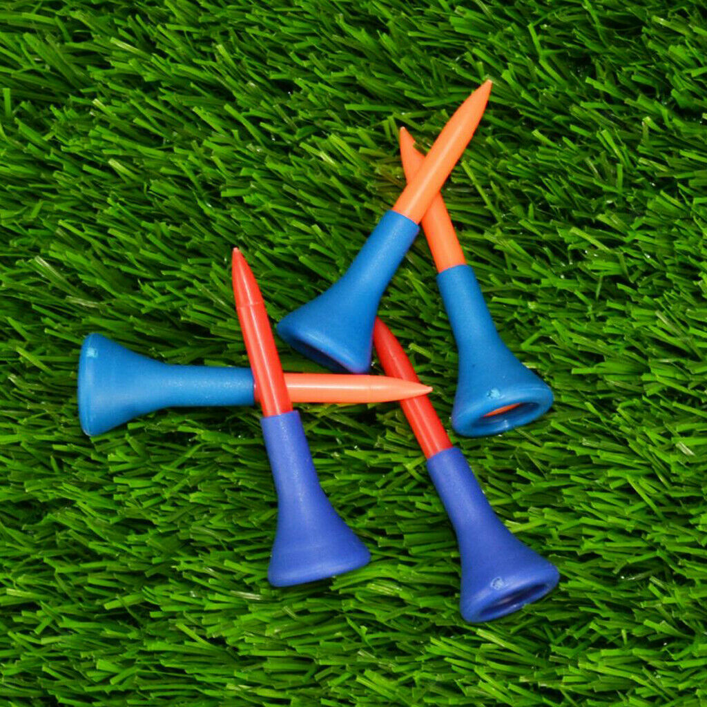5 pieces of professional golf tees golf accessories, random color, 54mm / 2.1