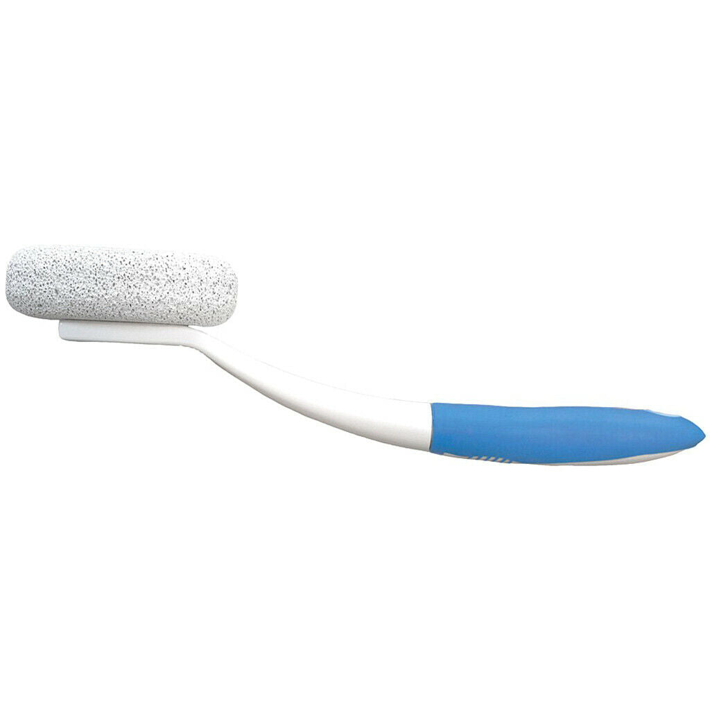 13.8 inch Long Handle Pumice Stone Brush Scrubber Bath Dry Dead Skin Remove