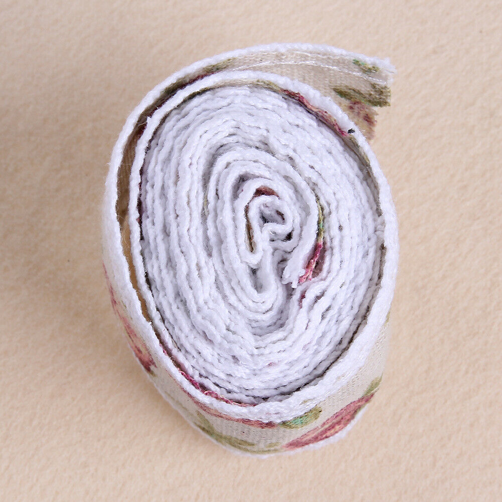 1m/roll Beautiful Flower Hessian Burlap Lace Wedding Decor Cake Runners @