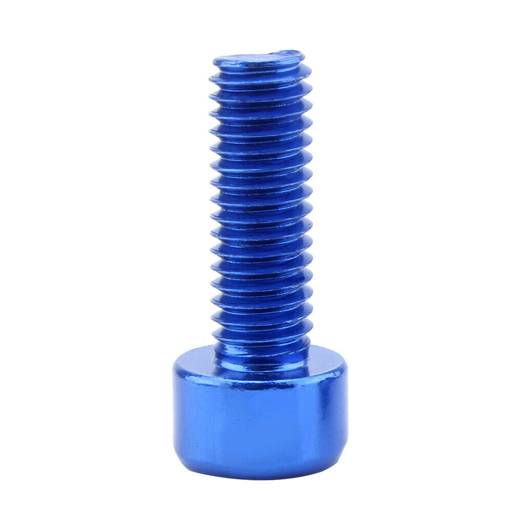 20x Sturdy Aluminum M5 19.3mm Bike Bottle Cage Bolts Holder Bracket Screws