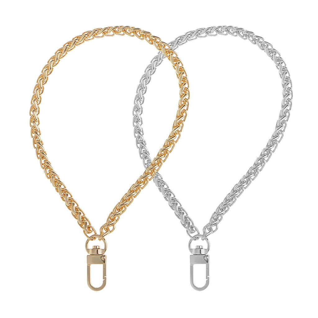 2x Skinny Bag Chain Replacement Strap Women Purse Coin Purse Handbag 20cm
