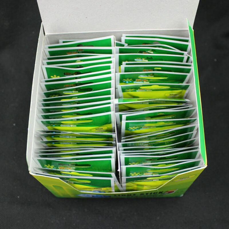 50Pcs Light Fishing Lightstick Fluorescent Float Night Dark Glow Stick