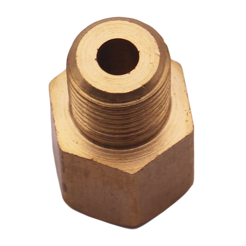 Brass pipe connection adapter 1/8 "Male NPT X 1/8" Female NPT