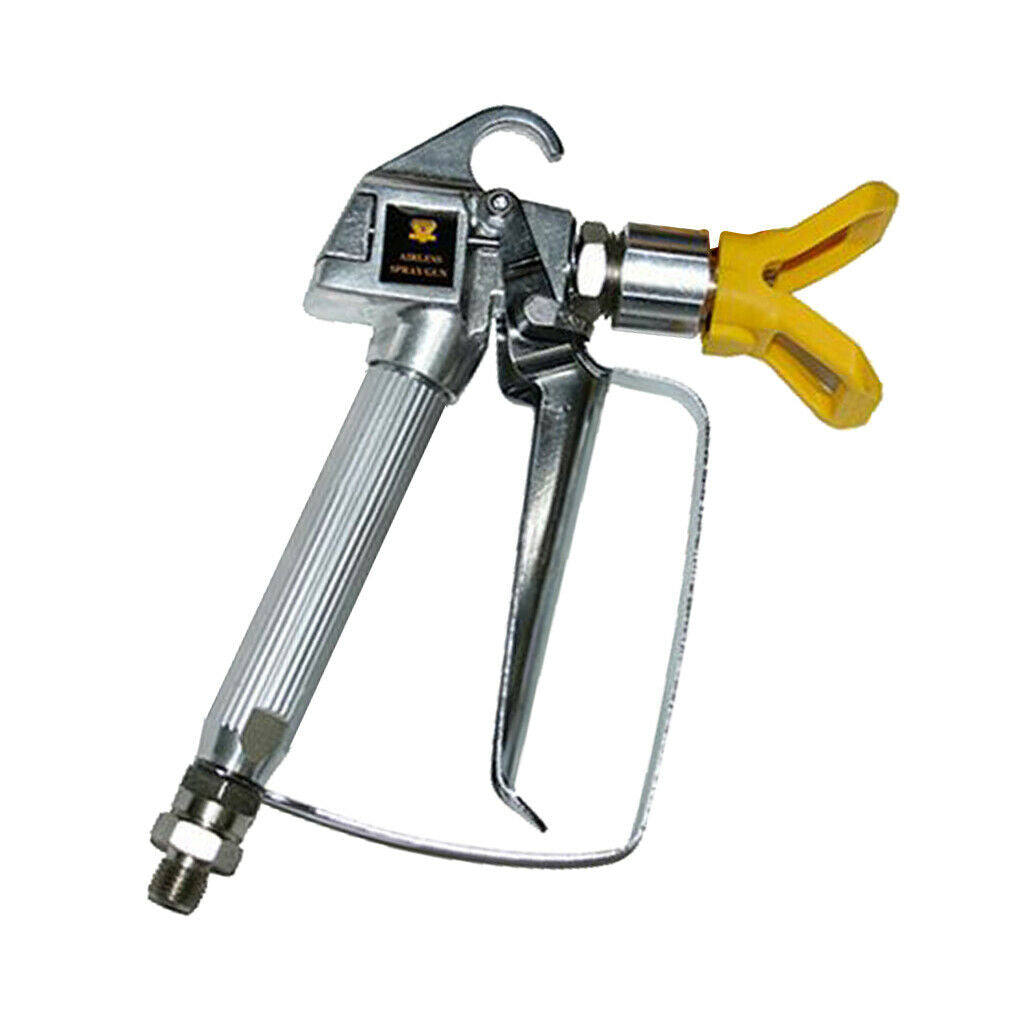 Airless Paint Spray Gun High Pressure No Gas Spraying Machine Tool 3600PSI