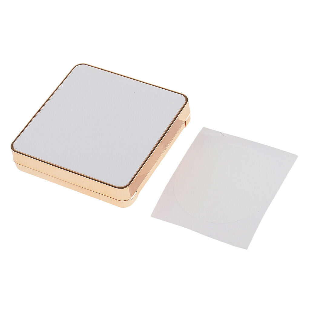 2 Square Empty Luxurious Portable Air Cushion Puff Makeup DIY Container Case
