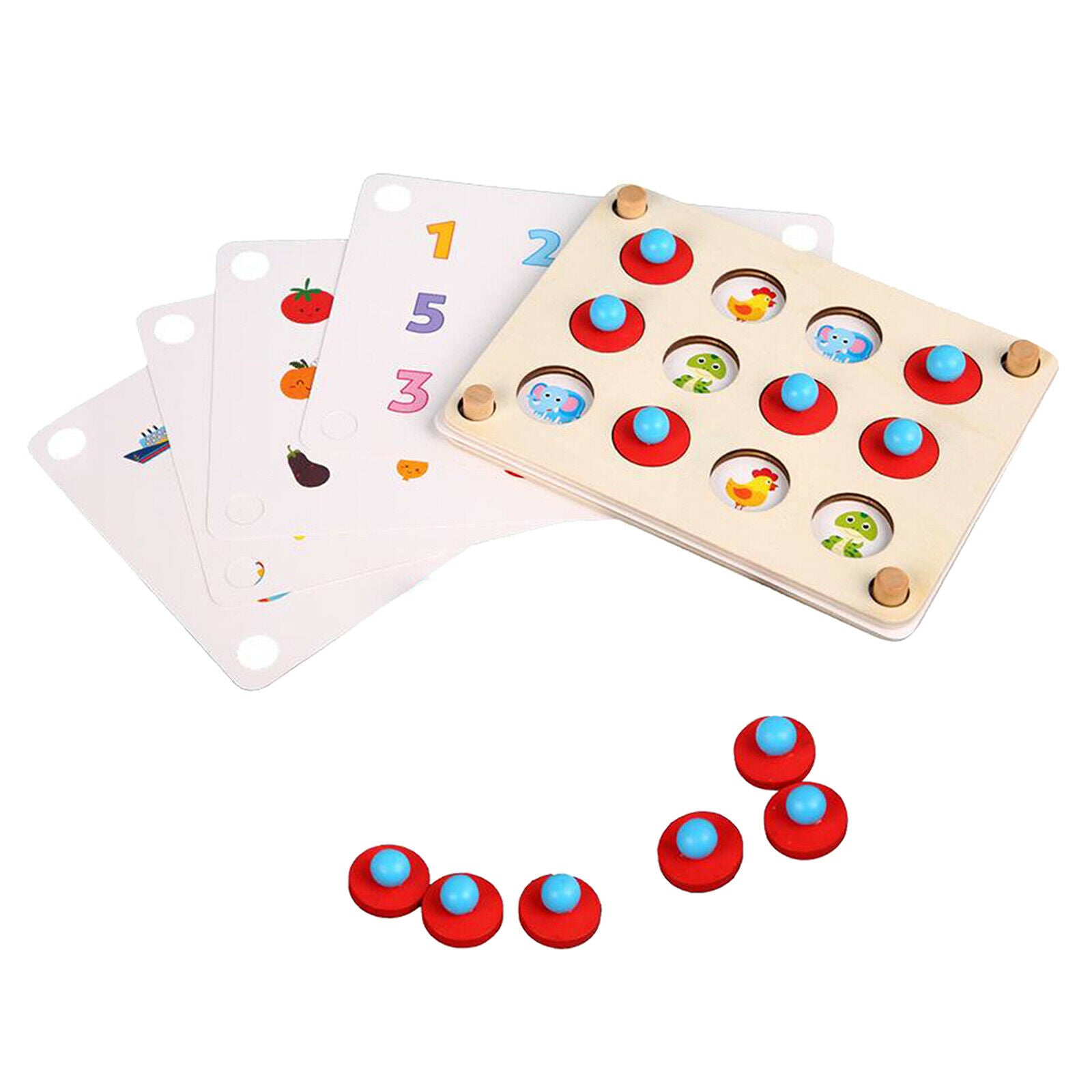 Kids Memory Match Chess Game Fun Block Board Development Educational Toys