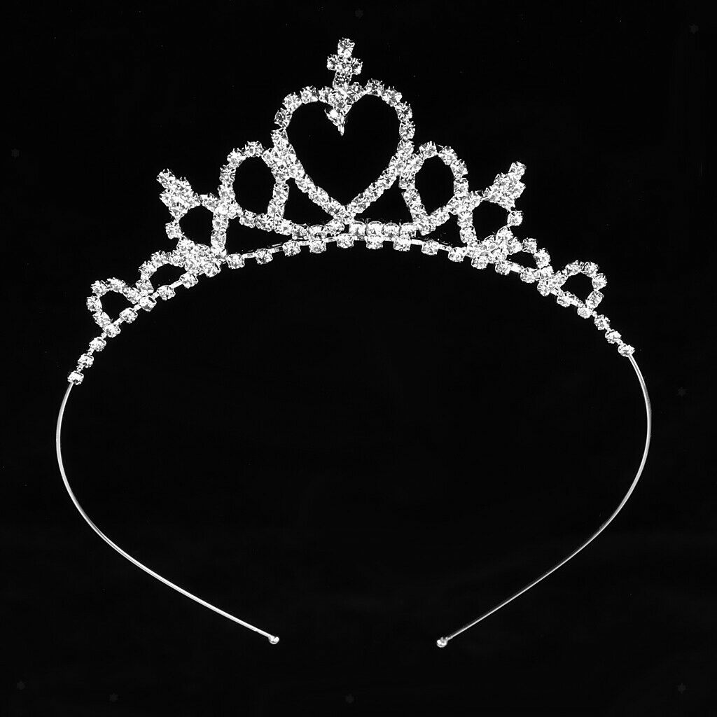 Girl Fairy Wedding Crown Headband Tiara Crystal Hairband Hair Hoop Tiara