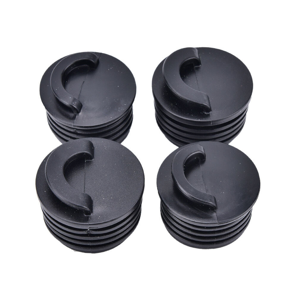 4Pcs durable rubber kayak marine boat scupper stopper drain holes plugs Be.l8