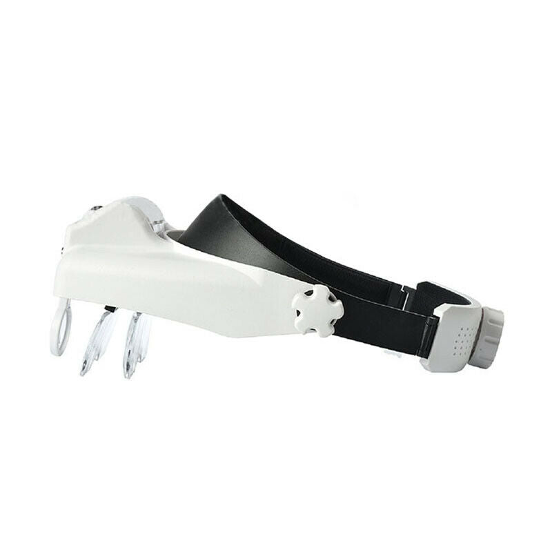1X--14X 6 Lens Optivisor Headband Magnifier Head Magnifying Glass