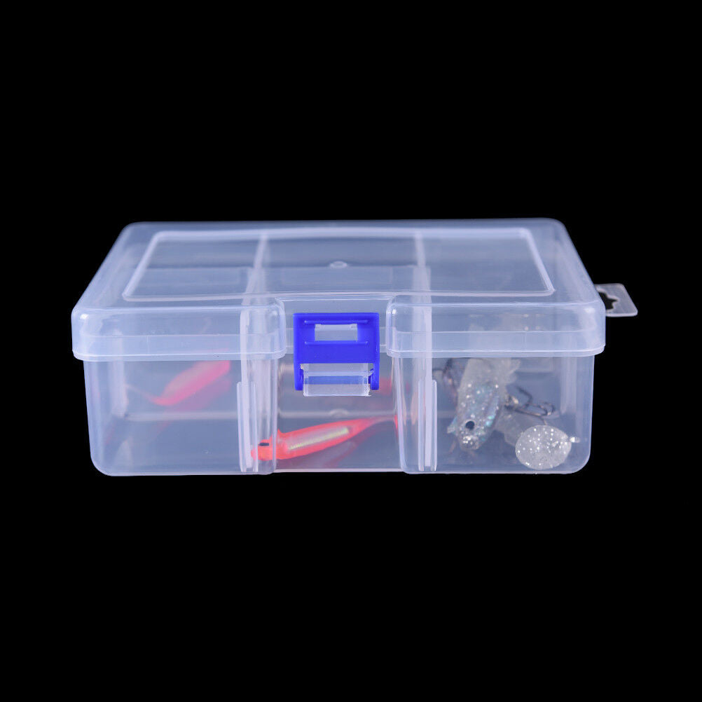 Big 6 compartments fishing lure tackle hook bait storage box container cas.l8