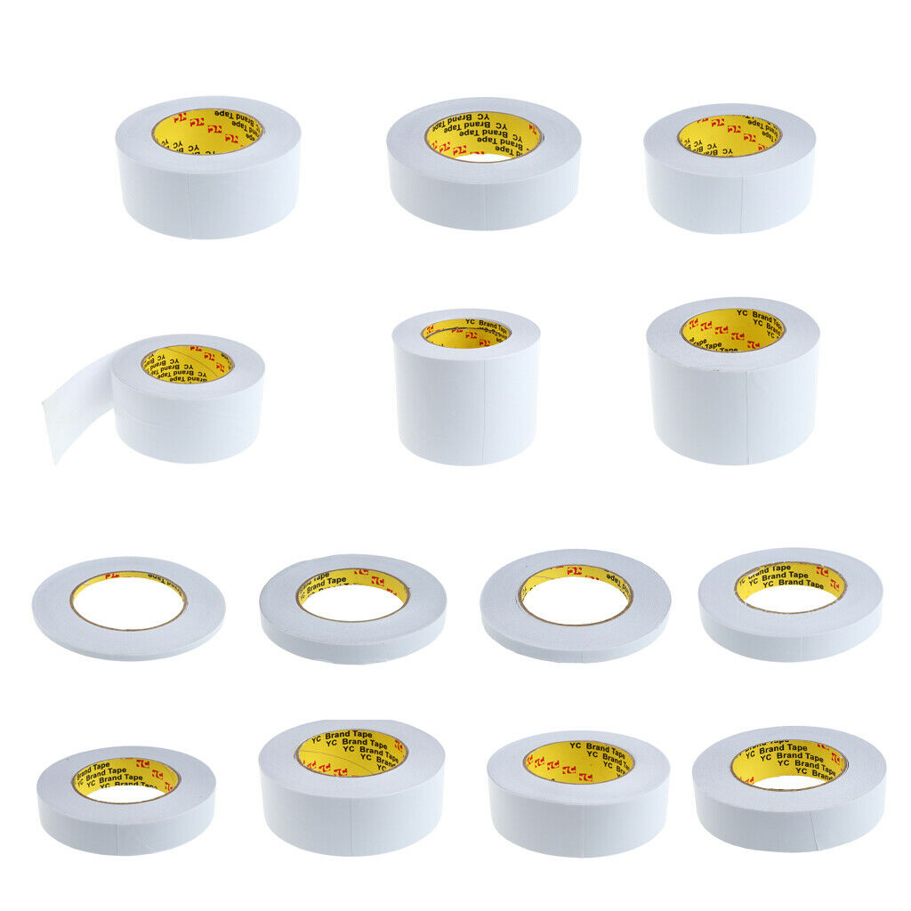 50m Super Strong Double Sided Stick Adhesive Foam Tape - Width 50mm