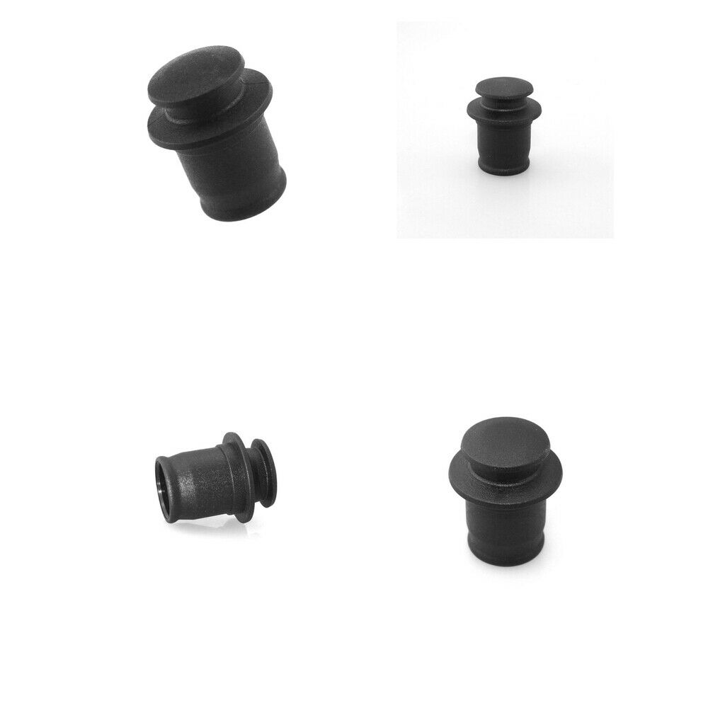 4 Piece BLACK Auto Cover  Plug 12 Volt Power Plugs