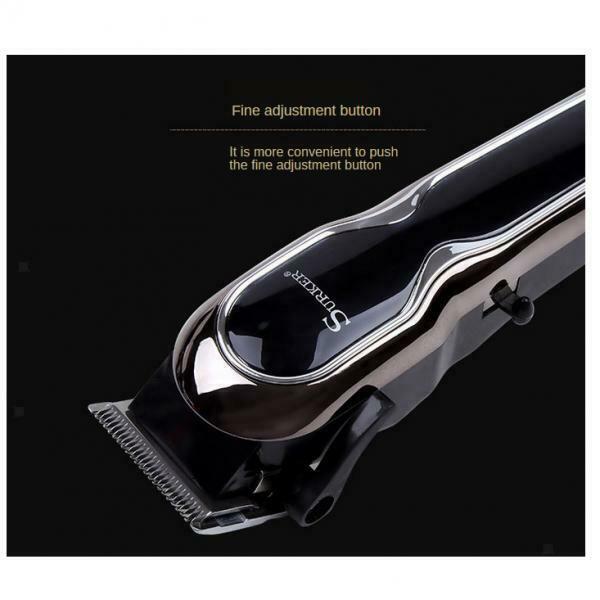 Self-Haircut Kit Cordless Hair Clippers LCD Digital Display Black