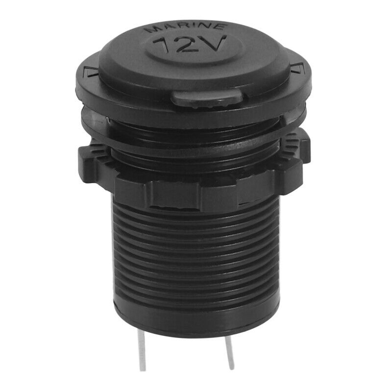 2 Pcs ette Lighter, Waterproof Marine Grade 12V / 24V DC Lighter Socket OutletQ1